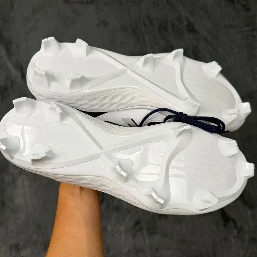 New Balance 3000v6 TPU Molded Baseball Cleats Navy White PL3000N6 Mens 14